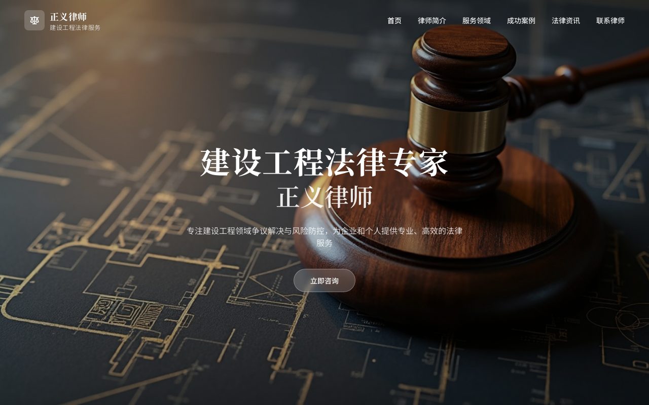 建设工程 · 铁灰奶油