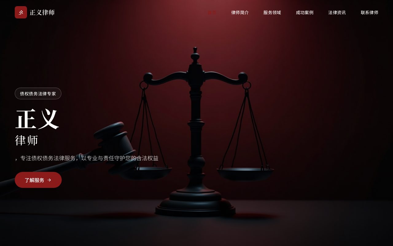 债权债务 · 酒红典雅