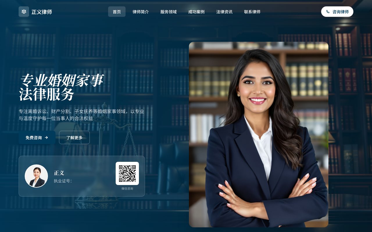 婚姻家事 · 海蓝专业