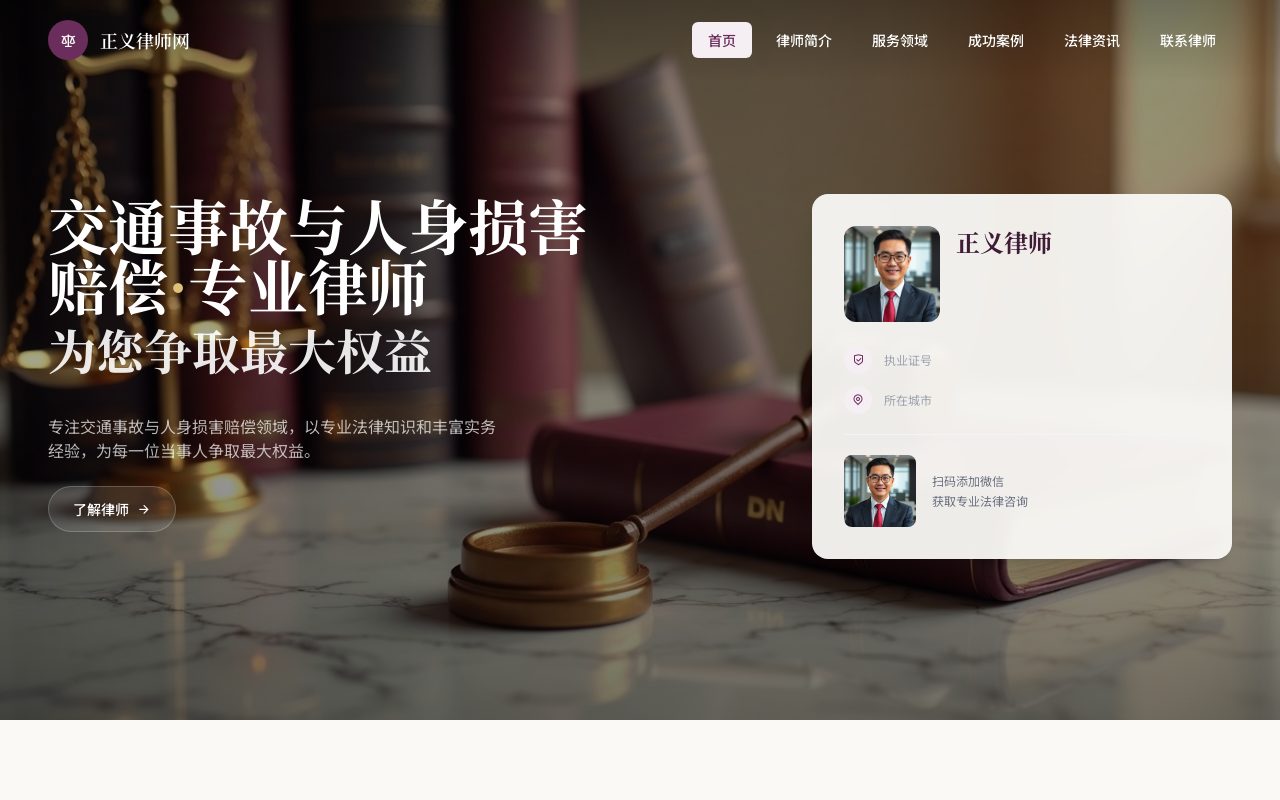 交通人损 · 紫韵典雅